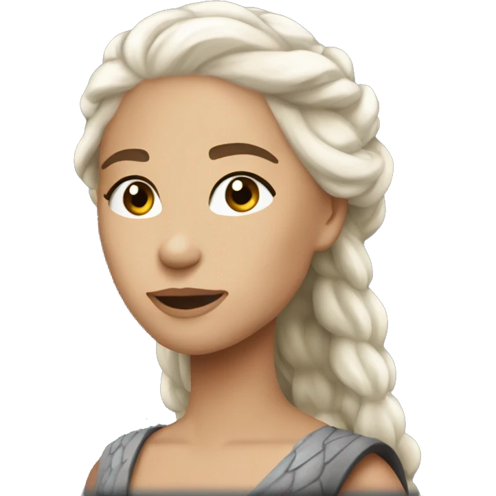 daenerys targaryen black color emoji