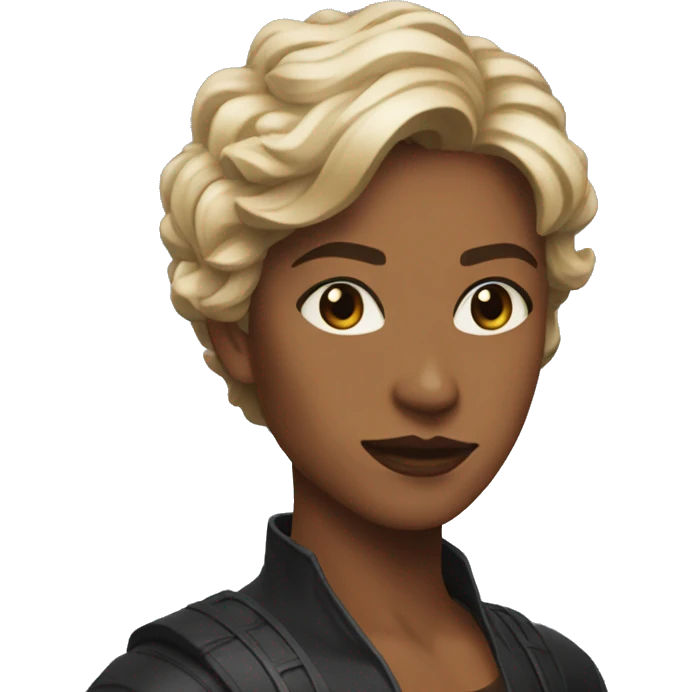 viuda negra marvel emoji