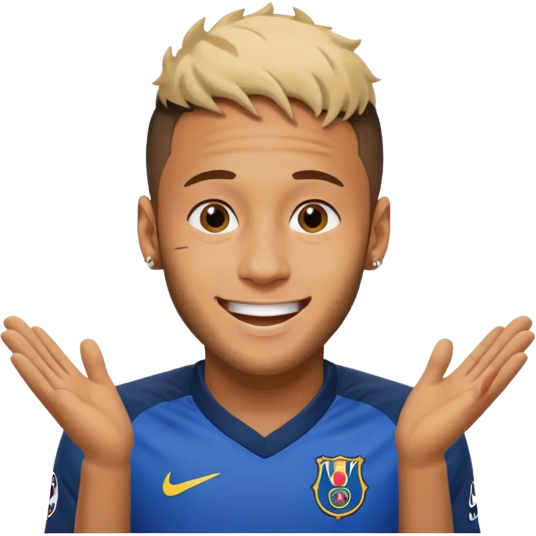 neymar celebrate emoji