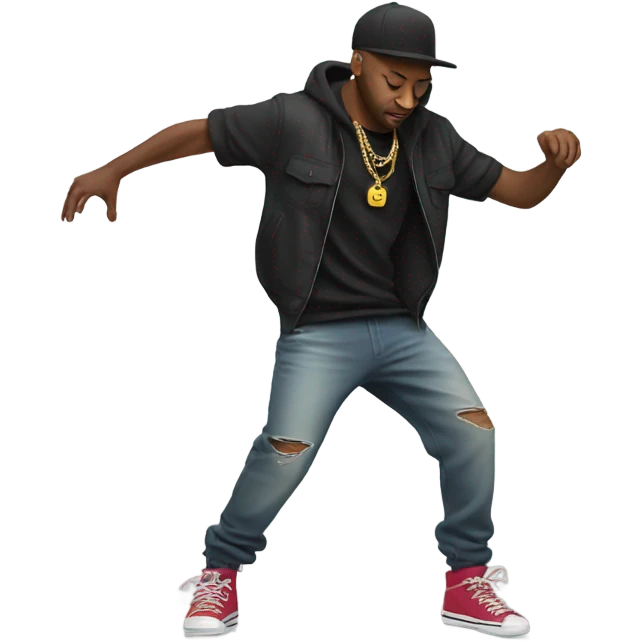 Hip hop dancer emoji