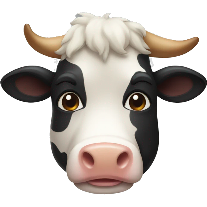 Boo cow emoji