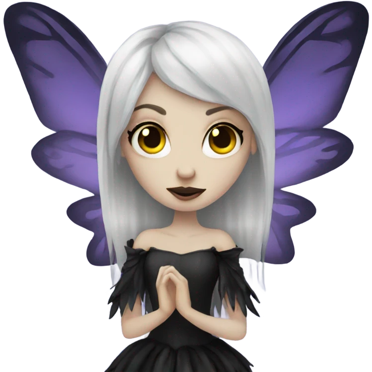 Gothic fairy emoji