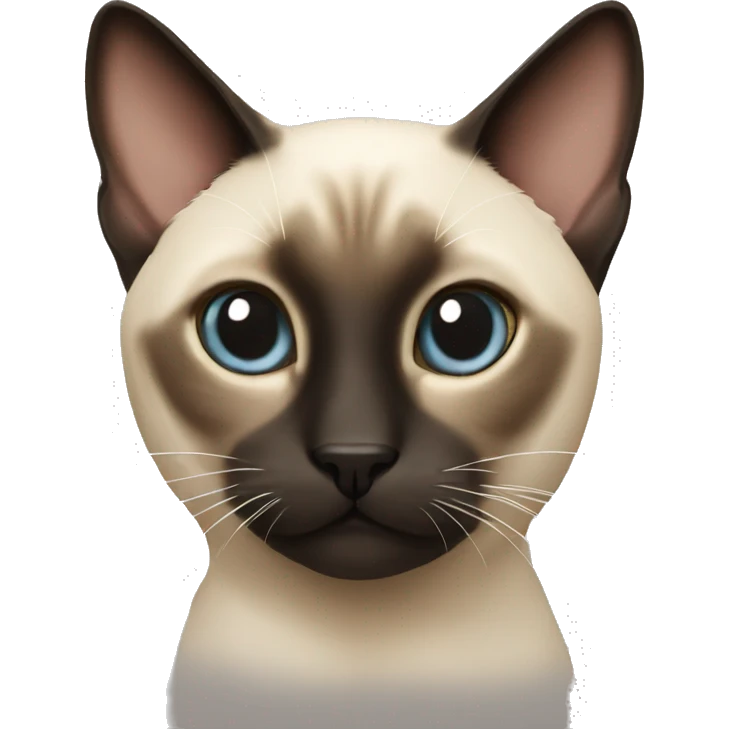 Siamese cat emoji