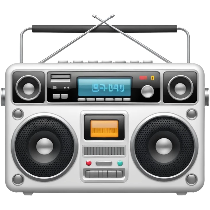 Белый Бумбокс emoji