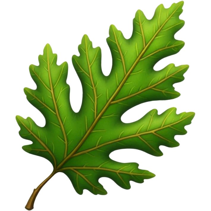 oak leaf emoji