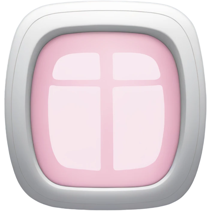 Light pink airplane window  emoji