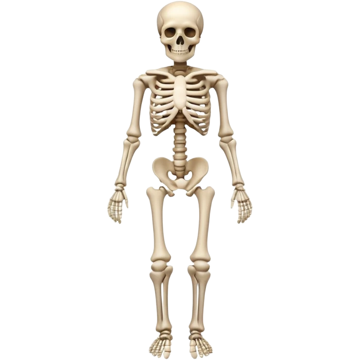Human skeleton image full image  emoji