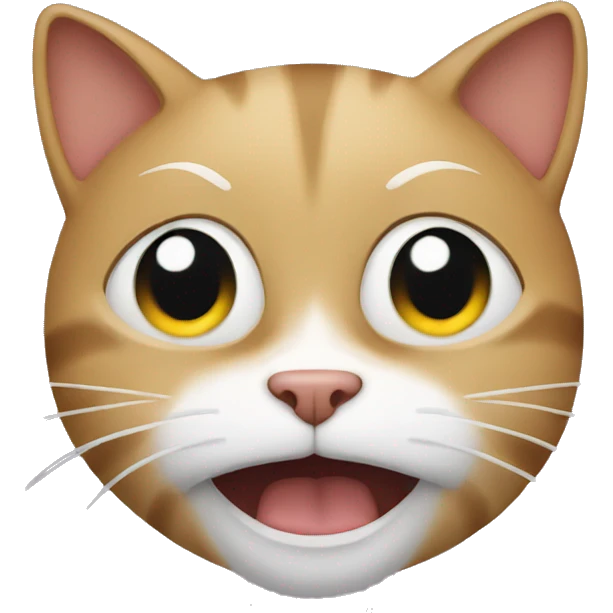Cat crying emoji