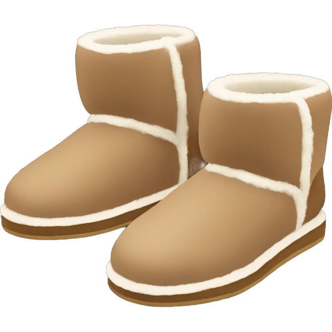 UGG slippers  emoji