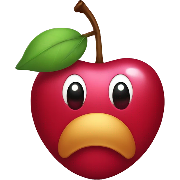 cherry with bow emoji