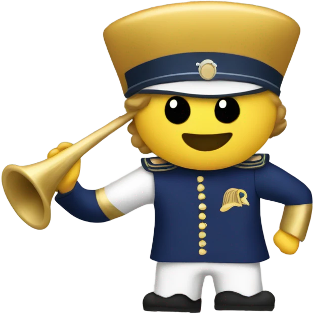 Marching band colorguard  emoji