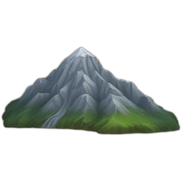 mountain emoji