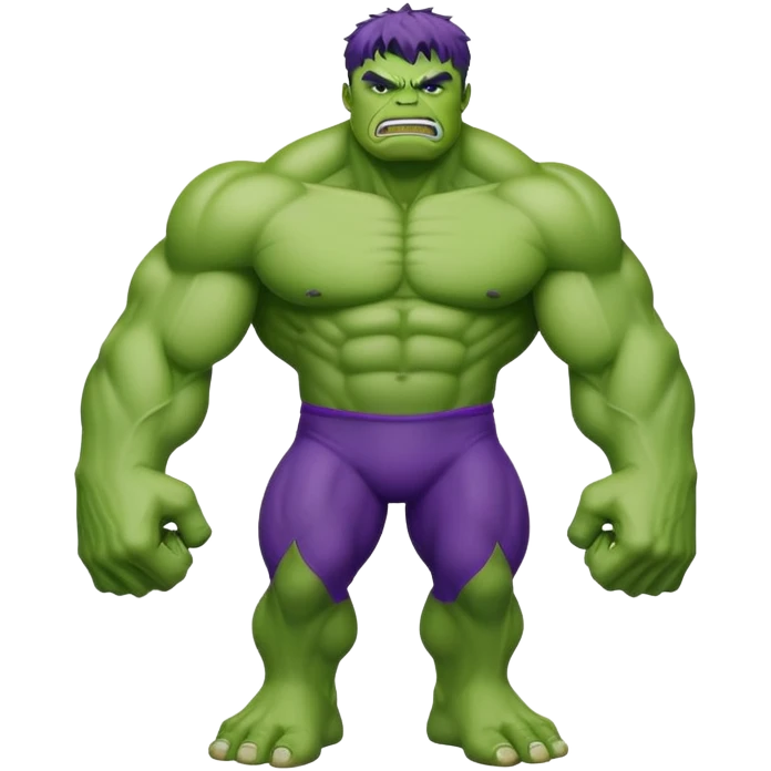 Purple hulk emoji