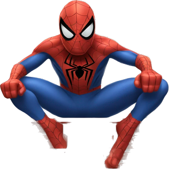 Spiderman riding a scoreboard in New York City  emoji