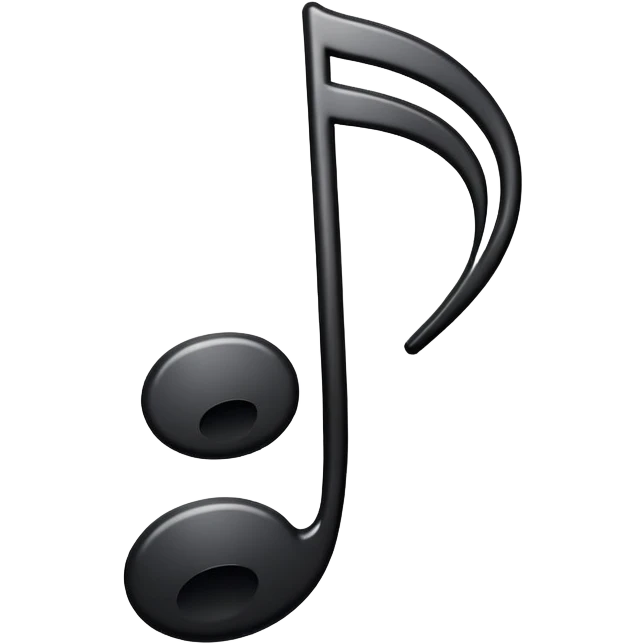 musical note emoji
