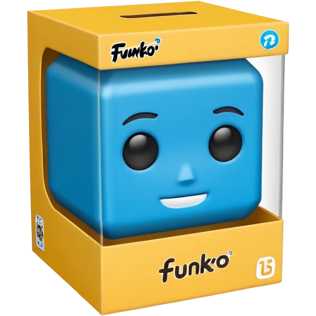 La caja de un funko emoji