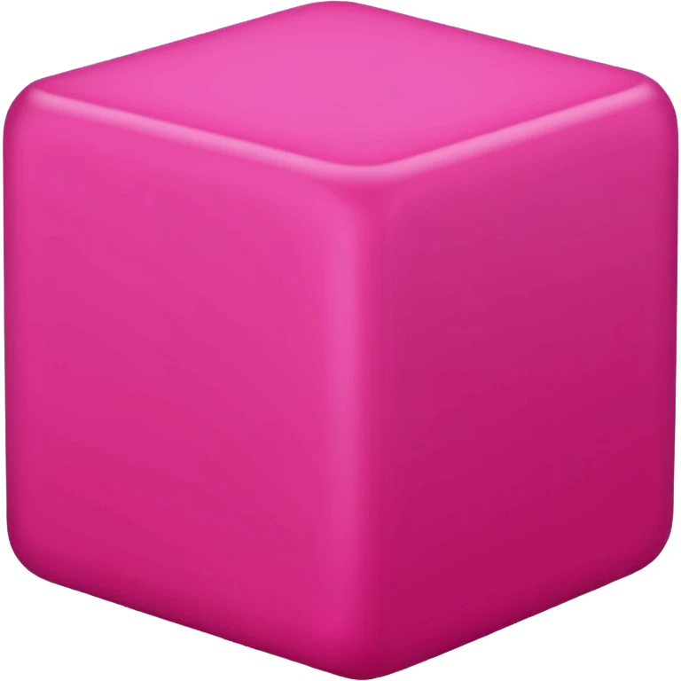 Hot pink emoji