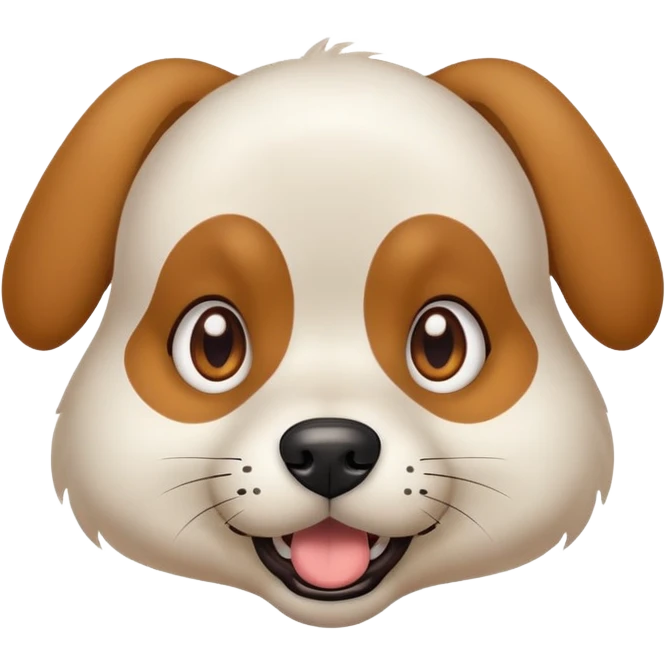 A sarcastic dog mocking your intelligence emoji