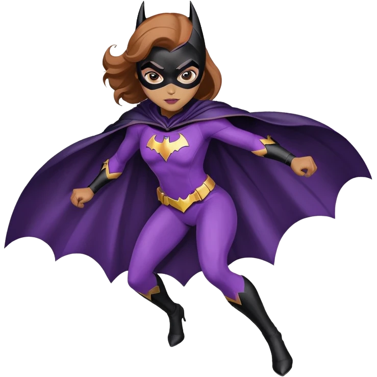 Batgirl superhero emoji