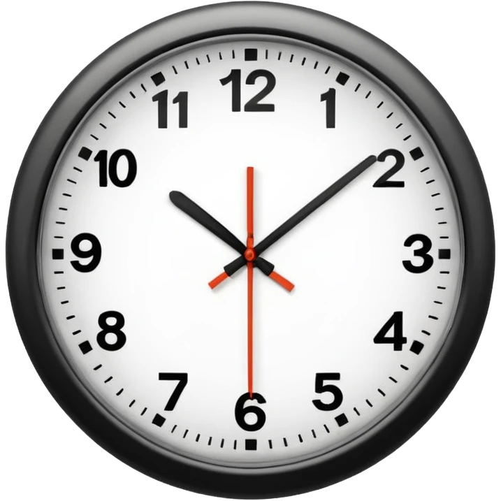 clock showing 7 am emoji