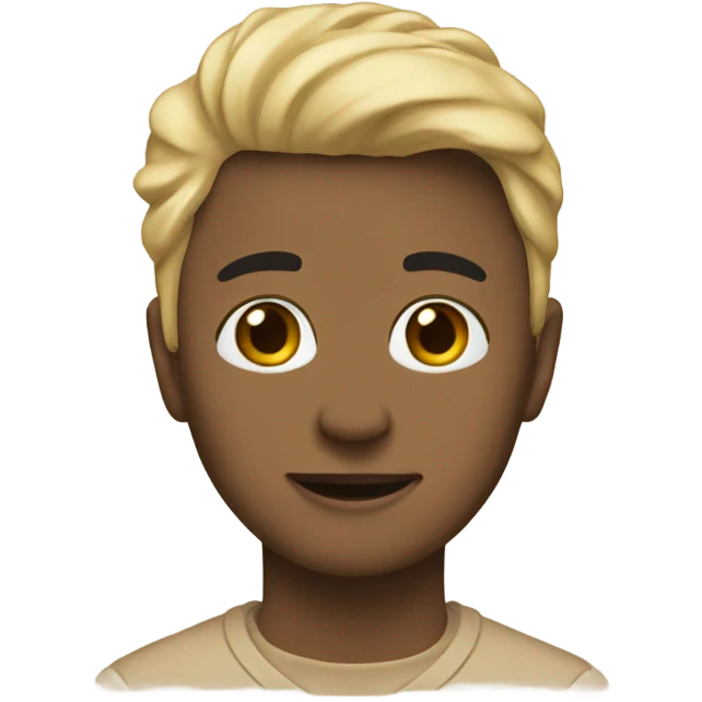 🤍 in beige  emoji