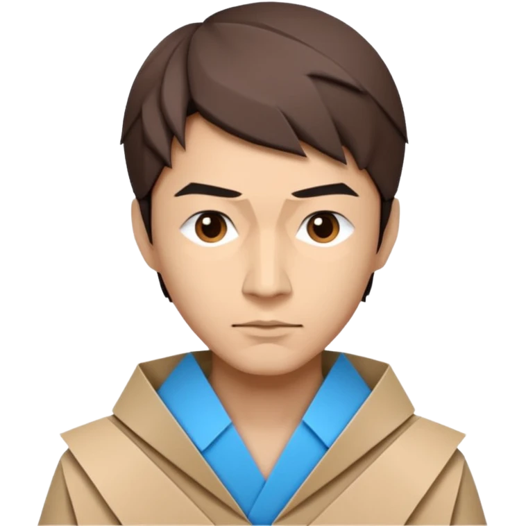 man origami maker emoji