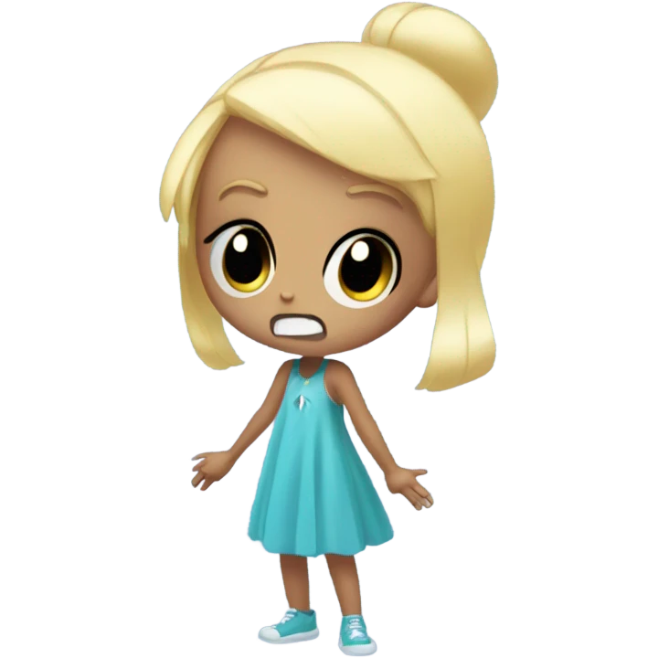 Multiple Bubbles from powerpuff girls crying and laughing and sad  emoji