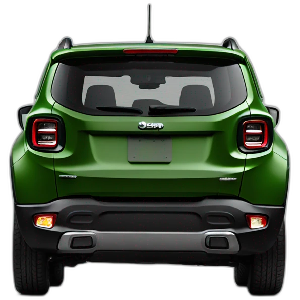 Jeep Renegade farm Green emoji