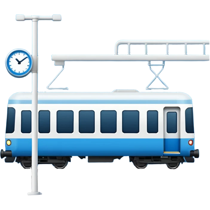 train station icon emoji