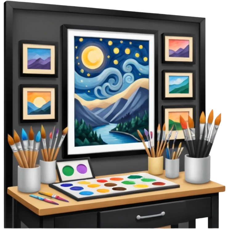 room (cozy art studio) emoji