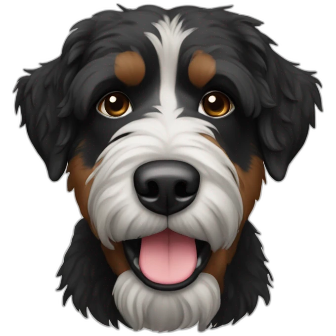 Bouvier Bernois emoji