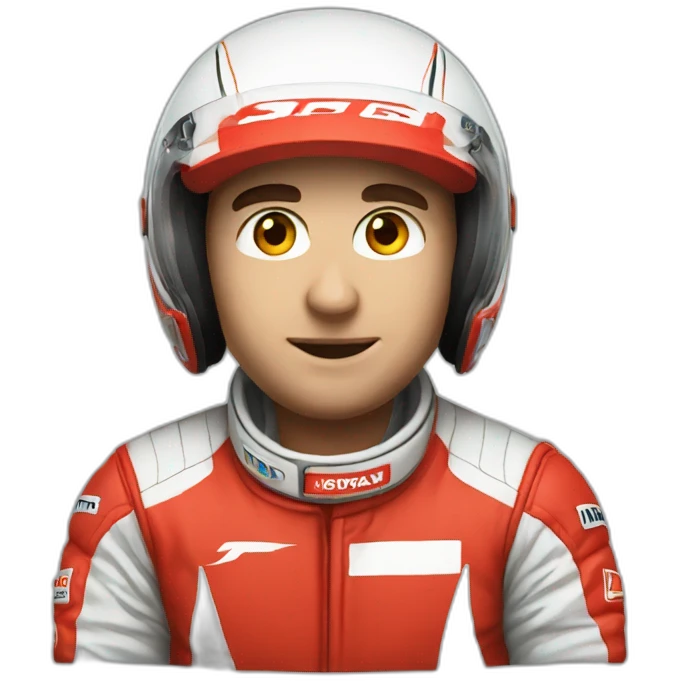 Red formula 1 emoji