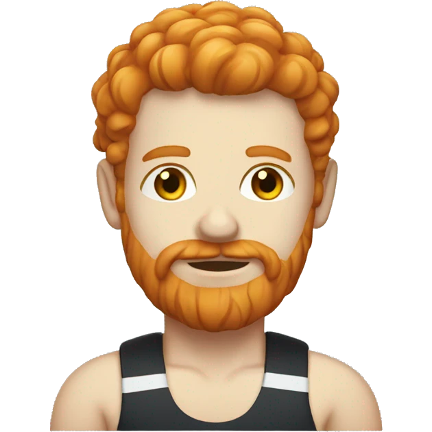 Ginger rowing  emoji