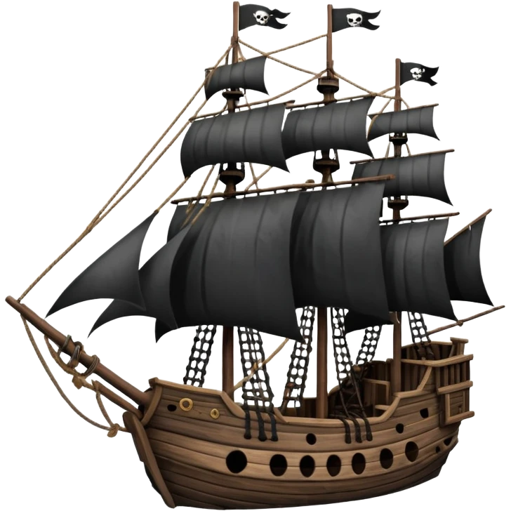 Pirate Ship emoji