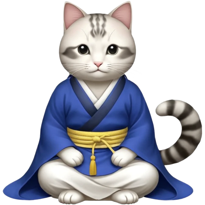 一只穿纱裙的快乐的小橘猫 emoji