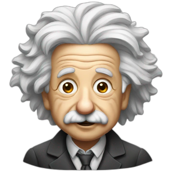 Albert Einstein emoji