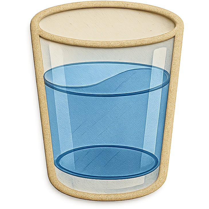 glass of water emoji