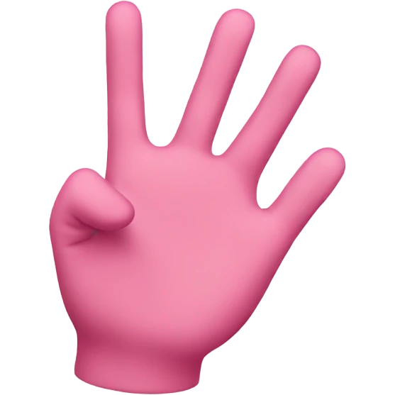 This emoji 👋 but in pink emoji