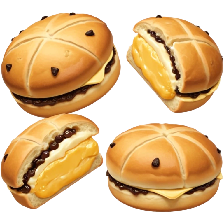 buns and scones in one package emoji