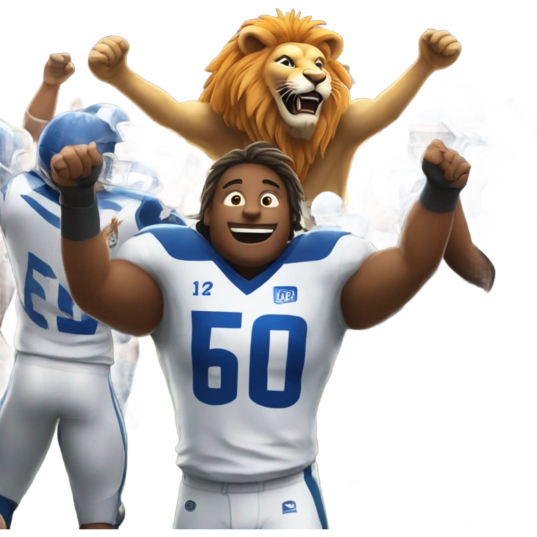 Commanders beat lions emoji