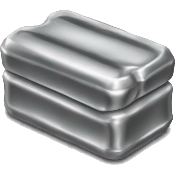 Tin ingot/bar emoji