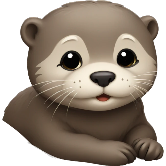 cozy otter emoji