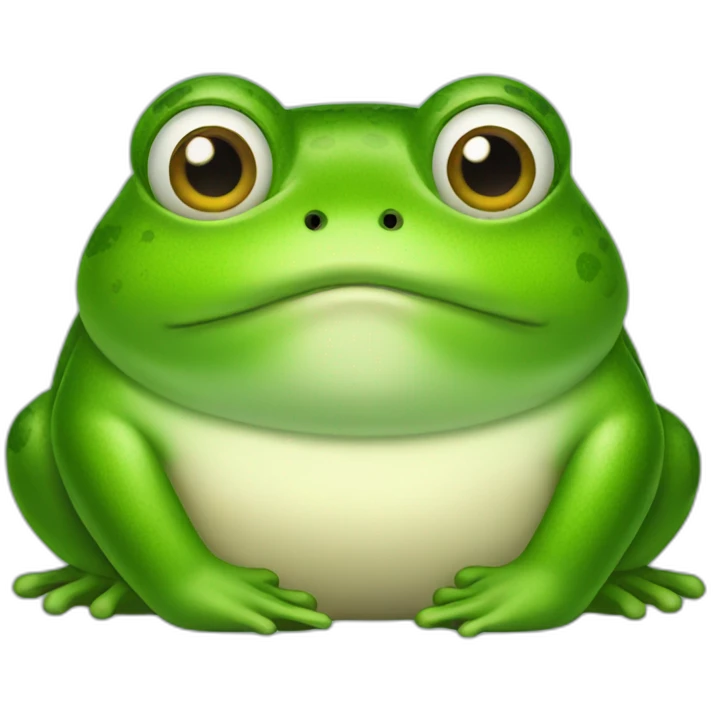 super fat frog emoji