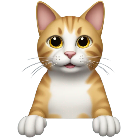 A cat driving a car  emoji