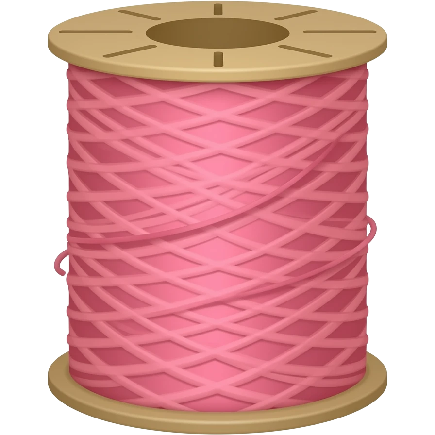 Pink spooli emoji