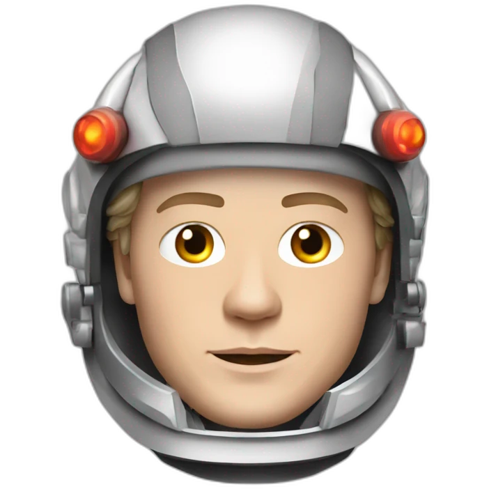 Fancy disco futuristic Jonathan Toews in spaceship emoji