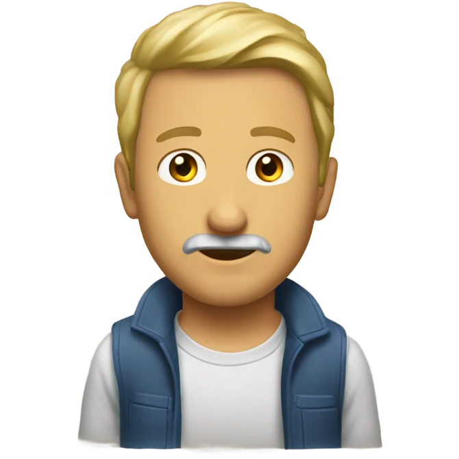 закоханий смайлик з поцілунком emoji