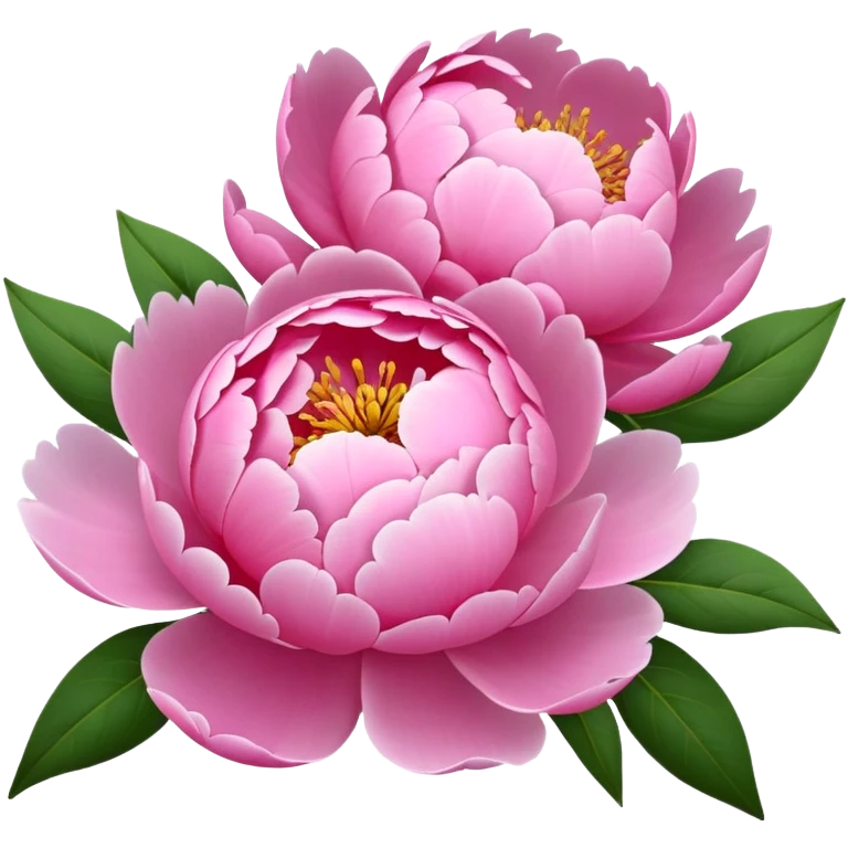 Peonies emoji