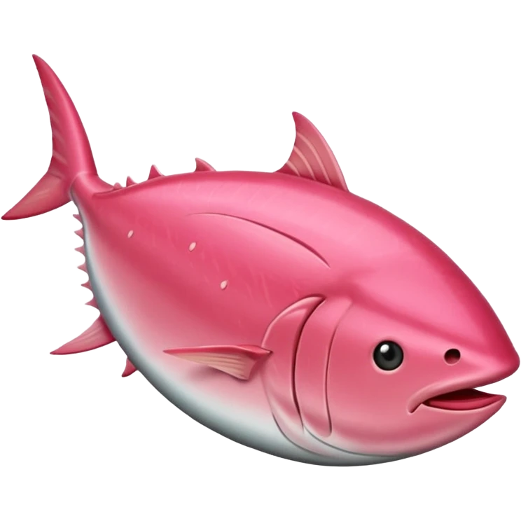 Make tuna meat iPhone emoji style emoji