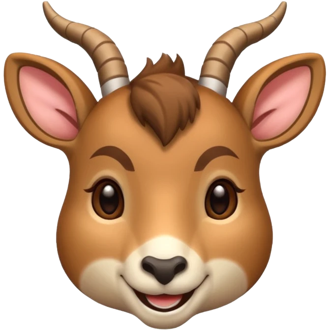 antílope feliz emoji